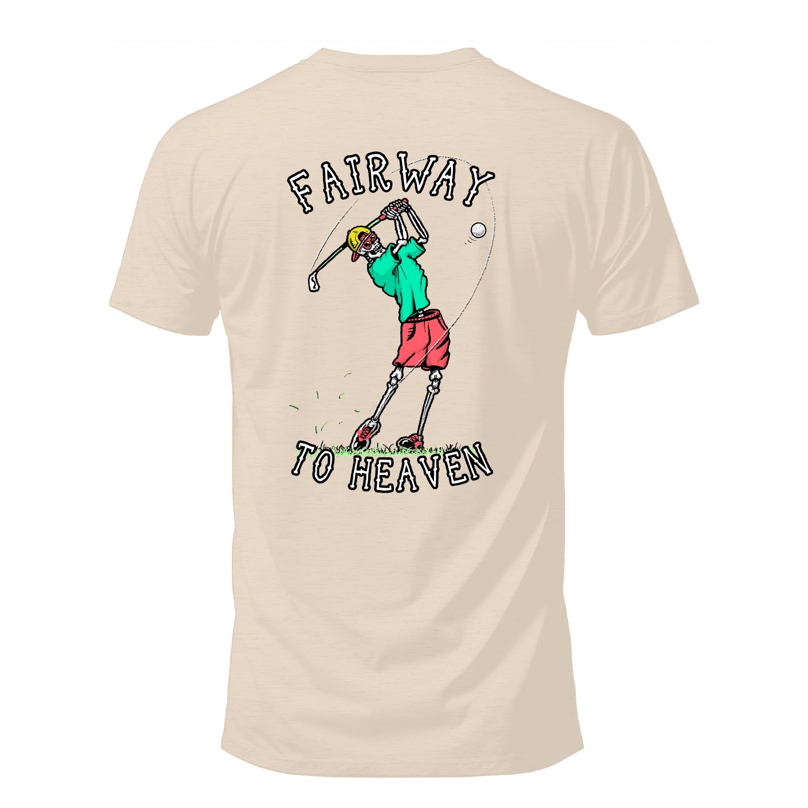 Salty Bones Fairway to Heaven Golf T-Shirt