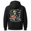 Salty Bones On My Way To Making Bad Decisions Premium Blend Ringspun Graphic Hooded Sweatshirt