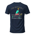 Salty Bones Dink Responsibly Pickleball Graphic T-Shirt