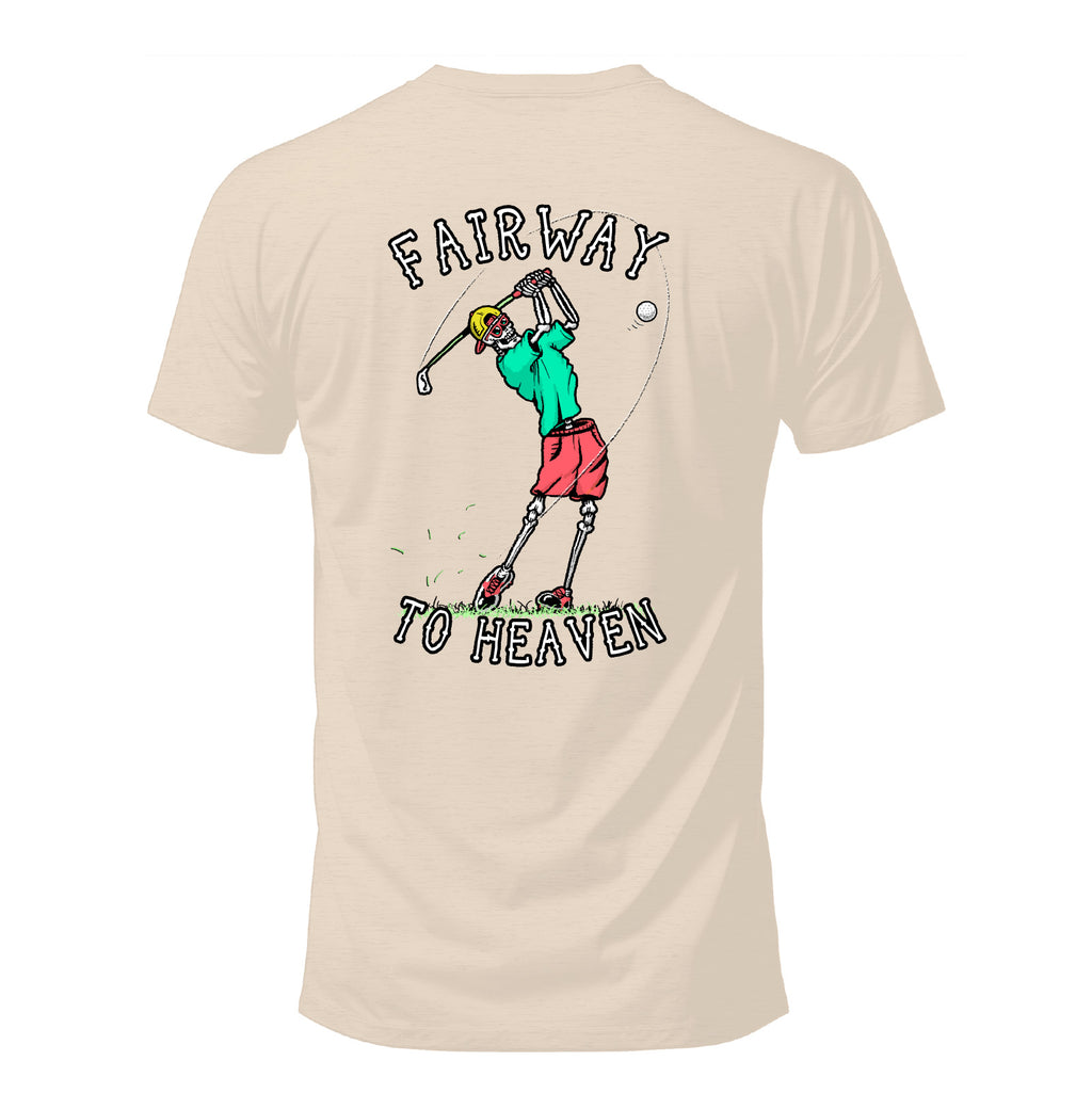 Salty Bones Fairway to Heaven Golf T-Shirt