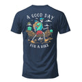 Salty Bones A Good Day for A Hike Outdoor Camping Adventure T-Shirt