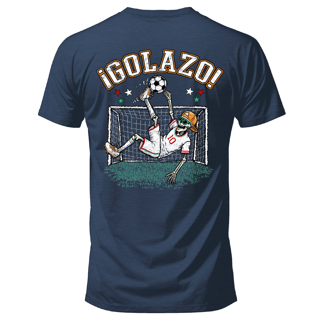 Salty Bones Golazo Soccer Graphic T-shirt