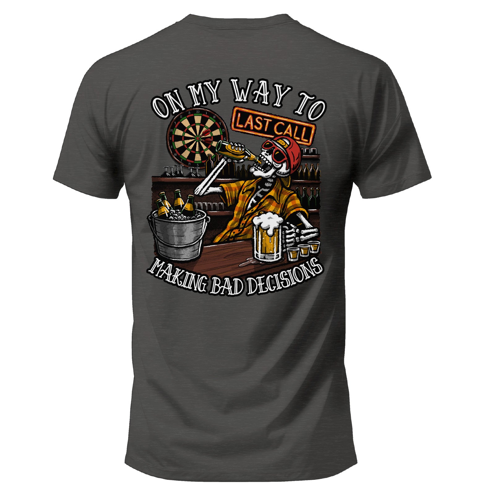 Game Day Bad Decisions T-Shirt Set + Free Sticker – Discount Applied at Checkout
