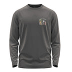 Salty Bones Another Day Another Wave Surfer Graphic Long Sleeve T-Shirt