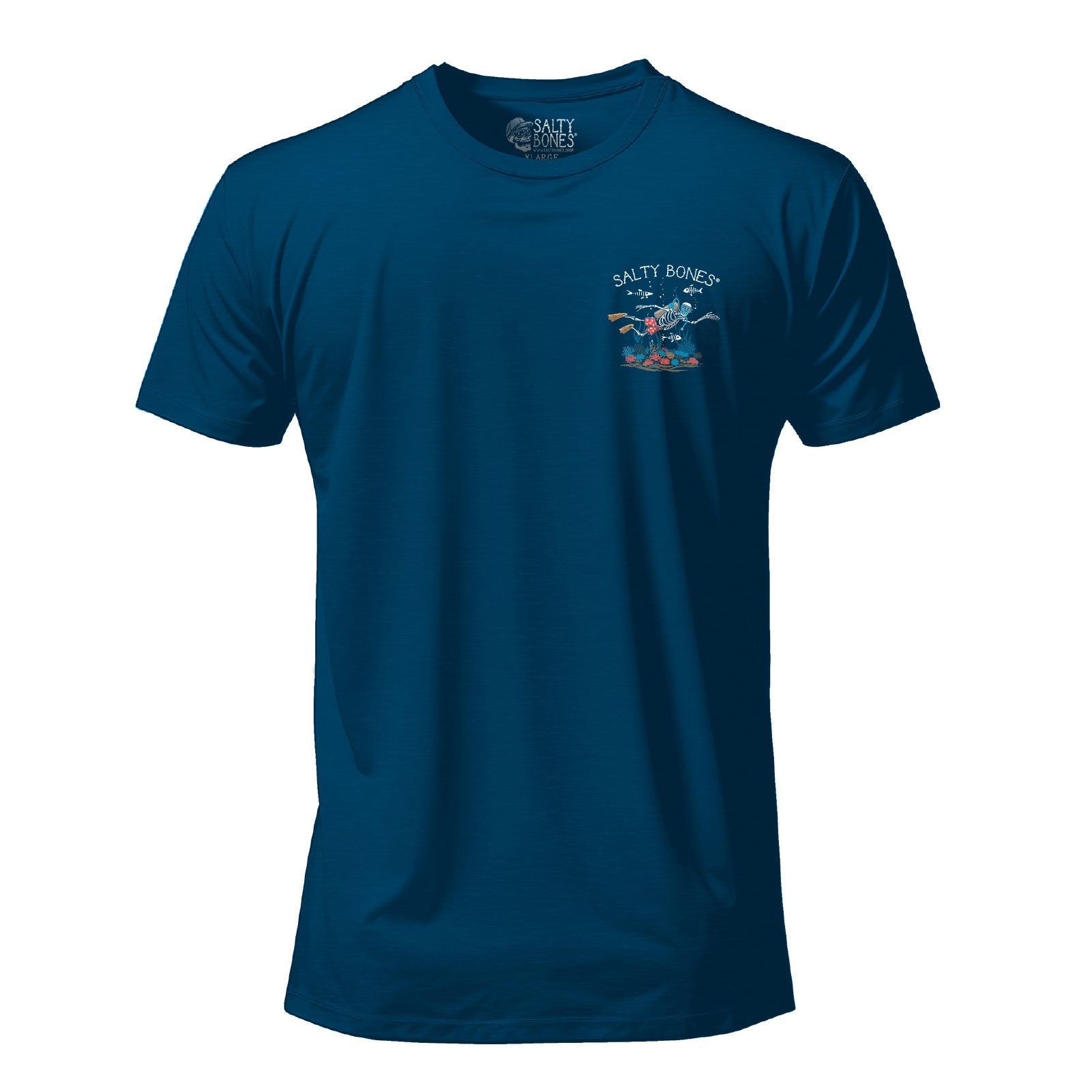 Salty Bones Life’s Much Better When You Dive Scuba Diving T-Shirt