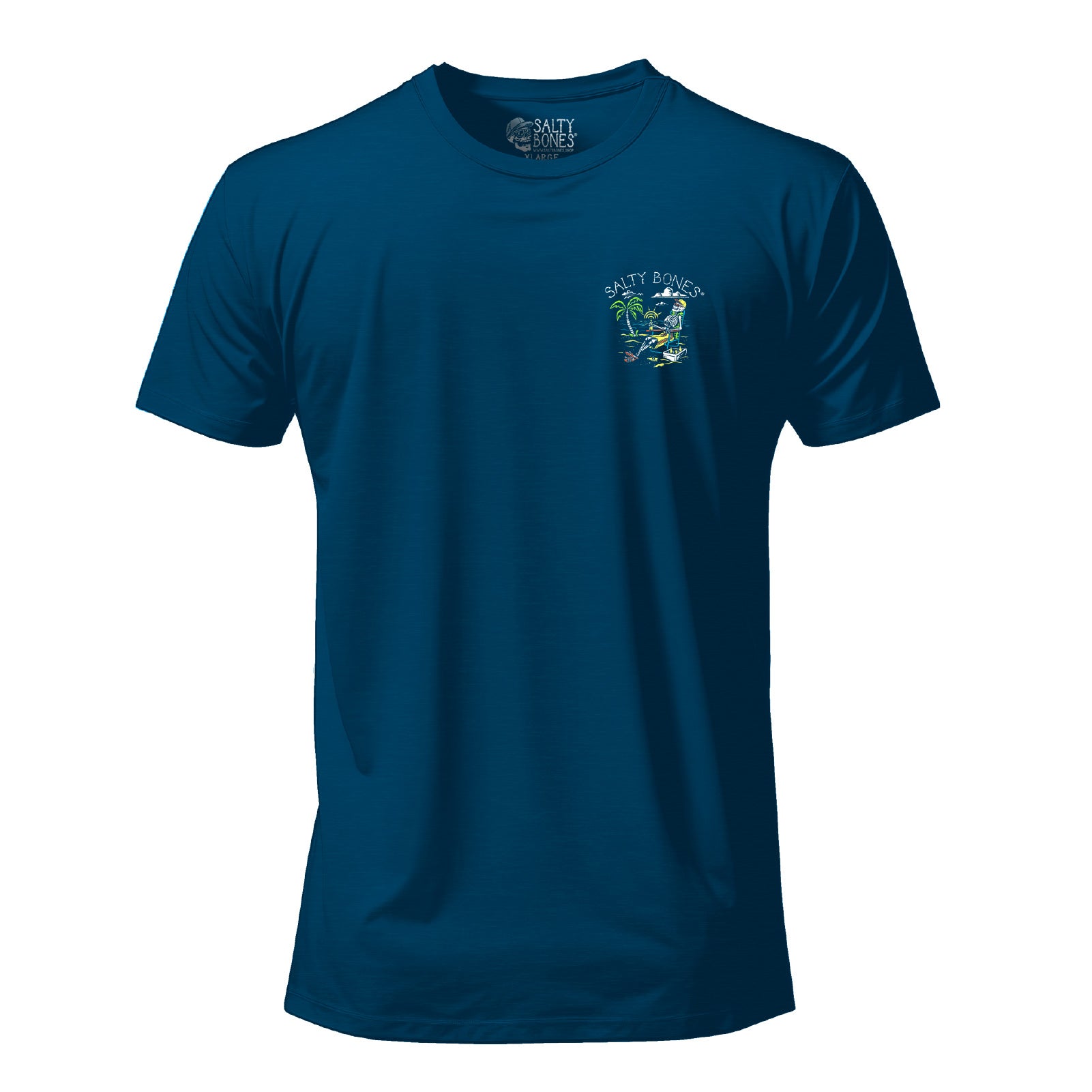 Salty Bones Another Day In Paradise Tropical Beach T-Shirt