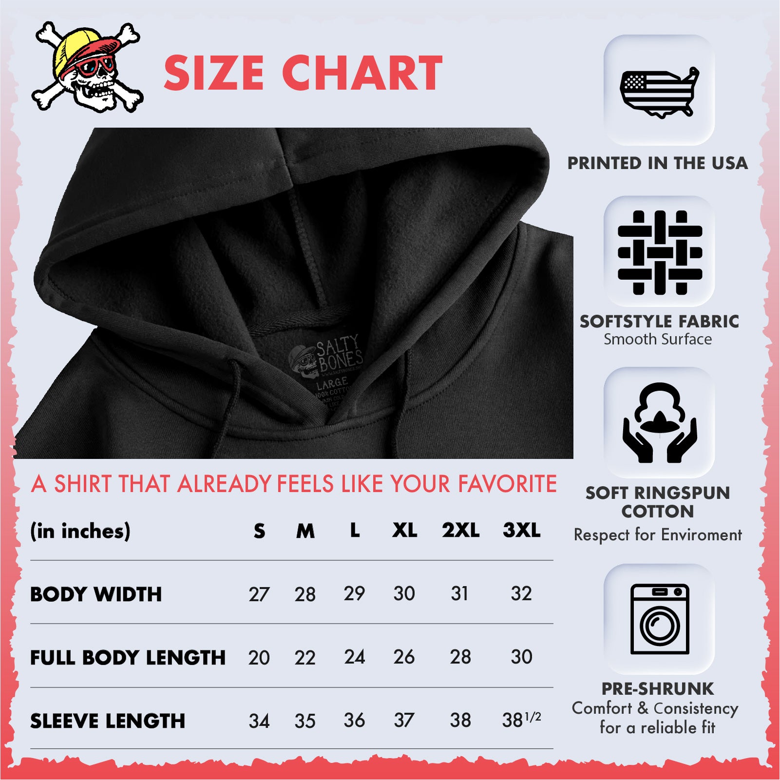 Salty Bones Ski Ya Later Snow Mountain Skiing Winter Sports Premium Blend Ringspun Graphic Hooded Sweatshirt