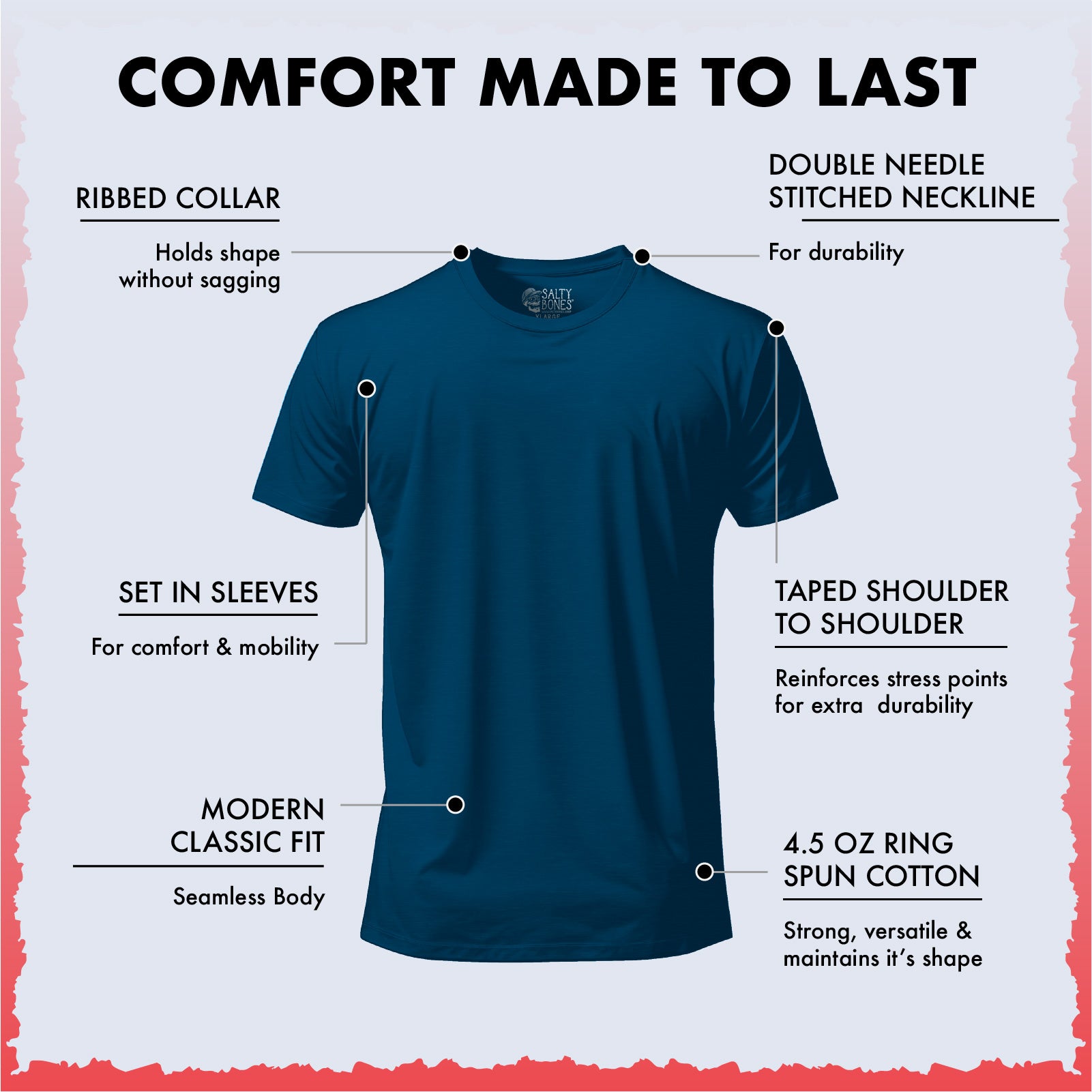 Salty Bones Life’s Much Better When You Dive Scuba Diving T-Shirt