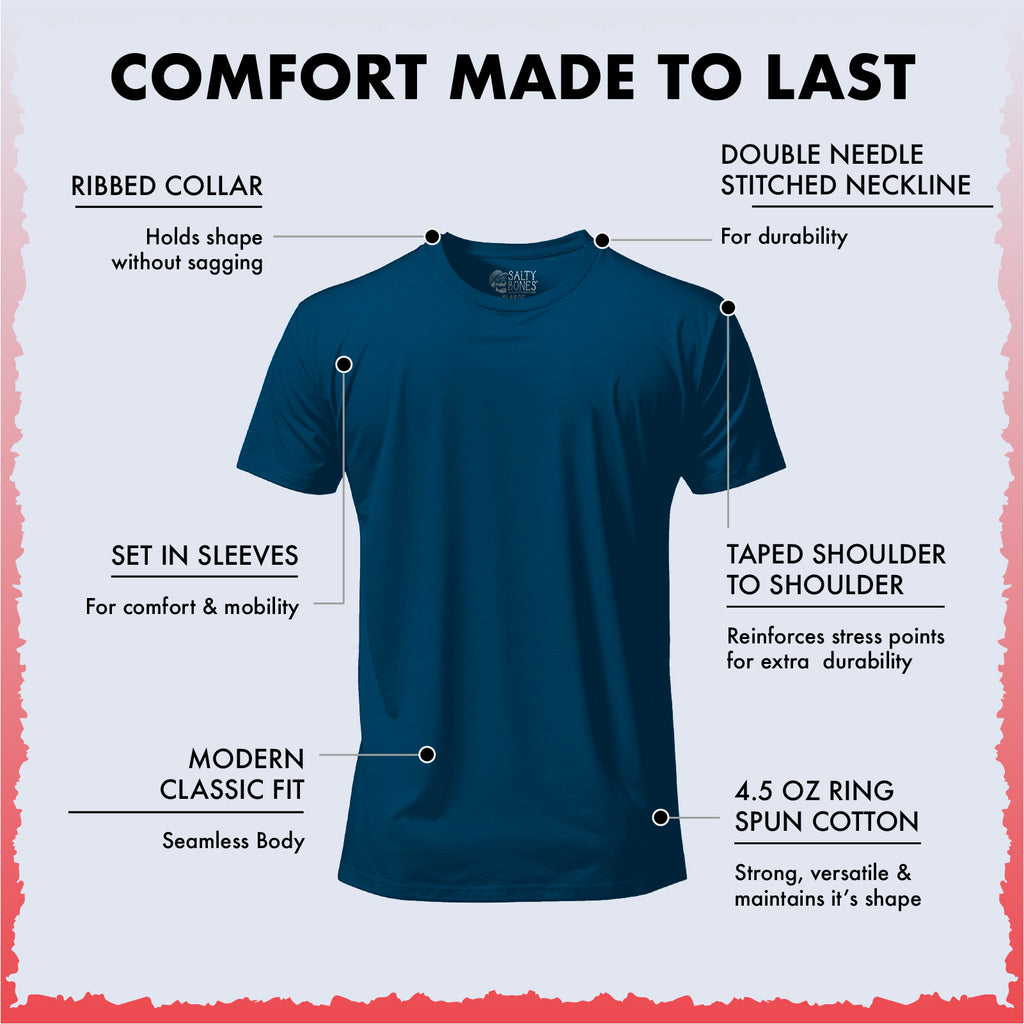 Salty Bones Another Day In Paradise Tropical Beach T-Shirt