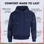 Salty Bones Ski Ya Later Snow Mountain Skiing Winter Sports Premium Blend Ringspun Graphic Hooded Sweatshirt
