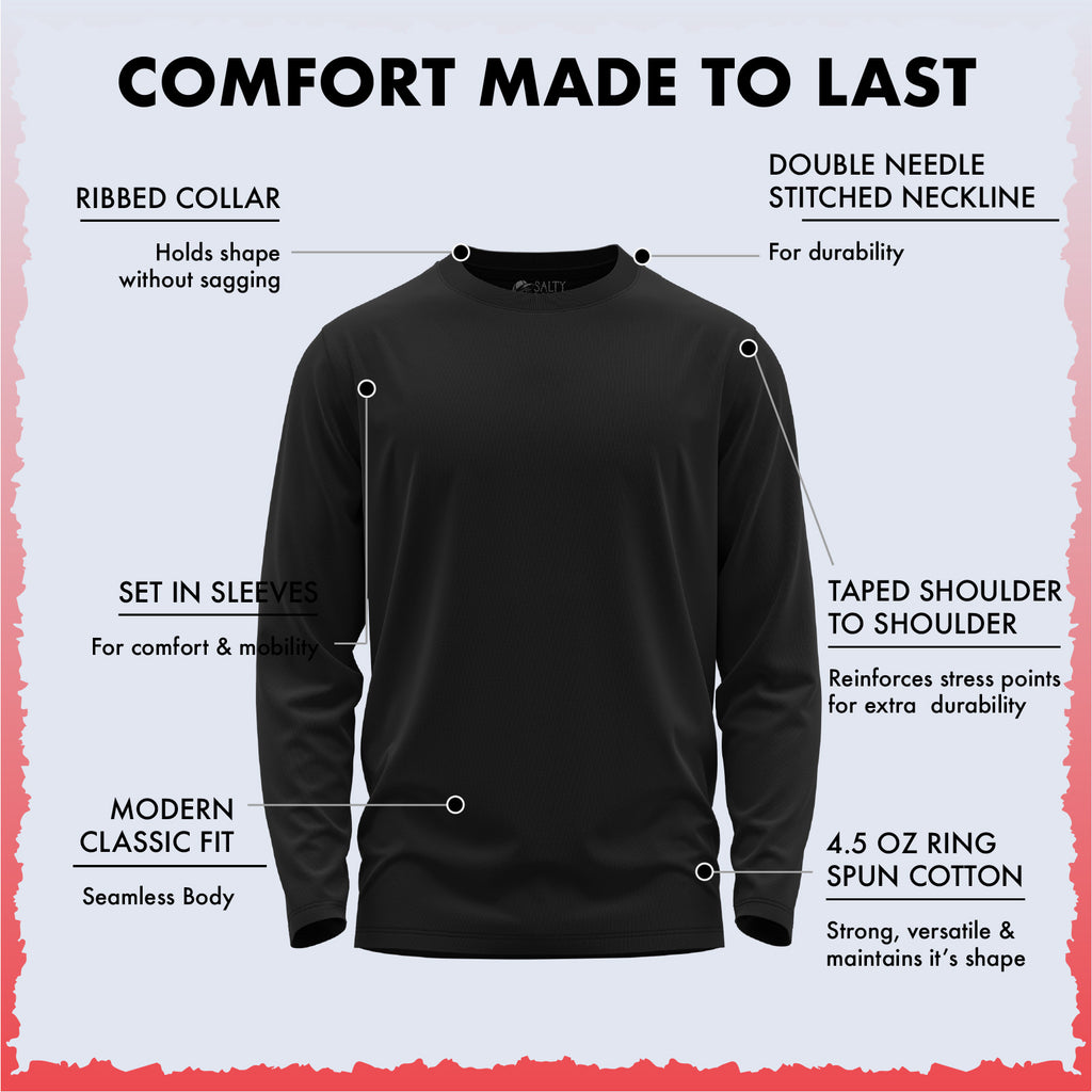 Salty Bones On My Way to Making Bad Decisions Graphic Long Sleeve T-Shirt