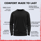 Salty Bones Born to Fish Forced to Work Fishing Boat Long Sleeve T-Shirt