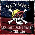Salty Bones Comin’ in Hot Snowboarding T-shirt